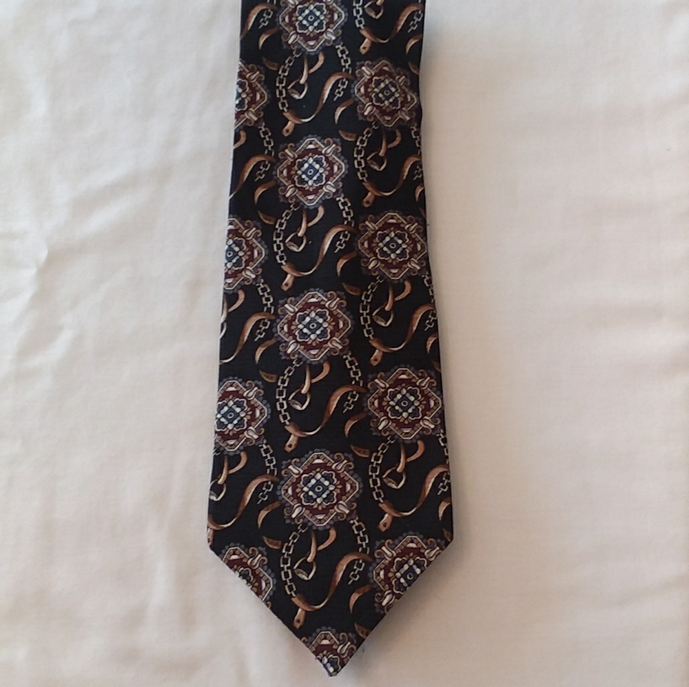 L184, J.G.HOOK, 100% Silk, 4" wide, Tie